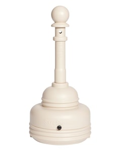 5 Quart Outdoor Ashtray, SafeSmoker™, Beige - 1206BEIGE 5 Quart Outdoor Ashtray, SafeSmoker™, Beige - 1206BEIGE