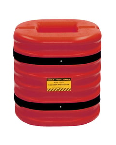 Fits 10" Square Column, Mini Column Protector, Red - 172410RED Fits 10" Square Column, Mini Column Protector, Red - 172410RED