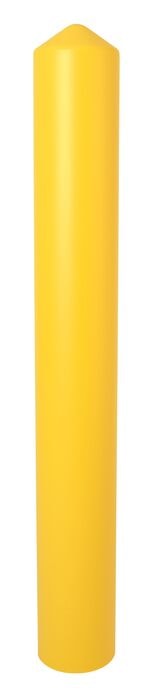 6" x 56" Smooth Bollard Cover, Yellow - 1736