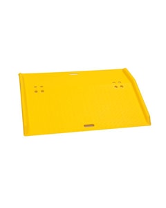 48" W x 4" High, Plastic Wide Portable Dock Plate, Yellow - 1797 48" W x 4" High, Plastic Wide Portable Dock Plate, Yellow - 1797