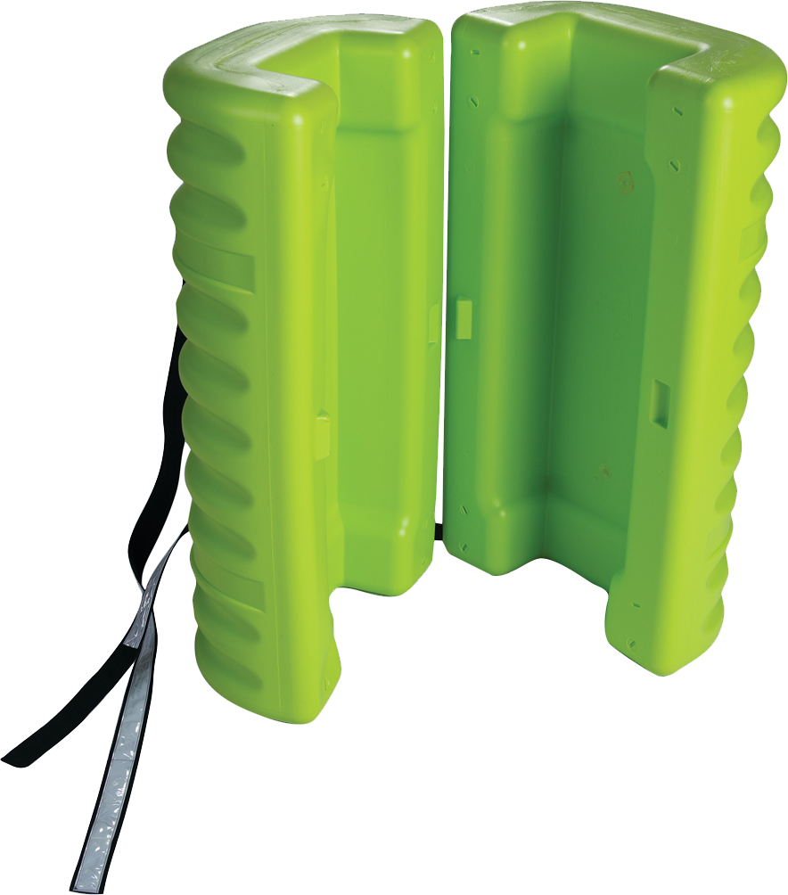 Eagle 1710LM column protector for square column, lime green