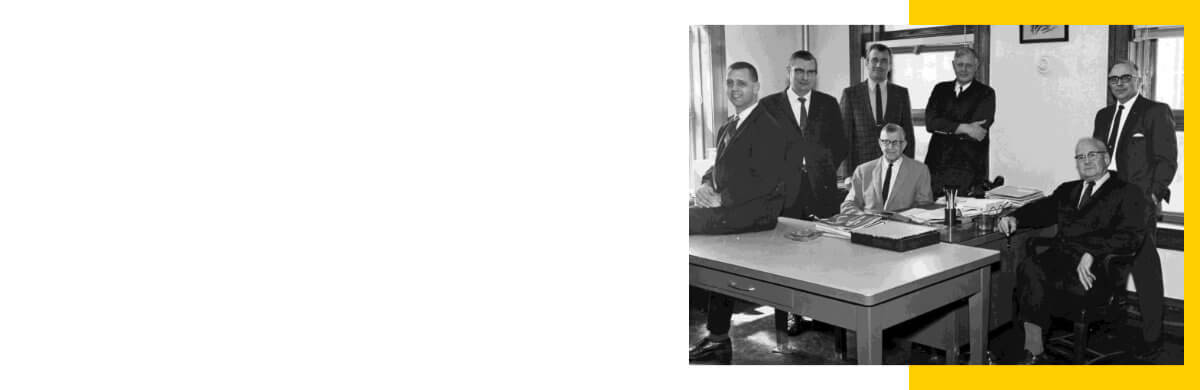 James Paull, Jr., George Hedges, Don Ross, James Paull, Sr., John Paull, Jr., J. Arch Jacob, Millard Stotler