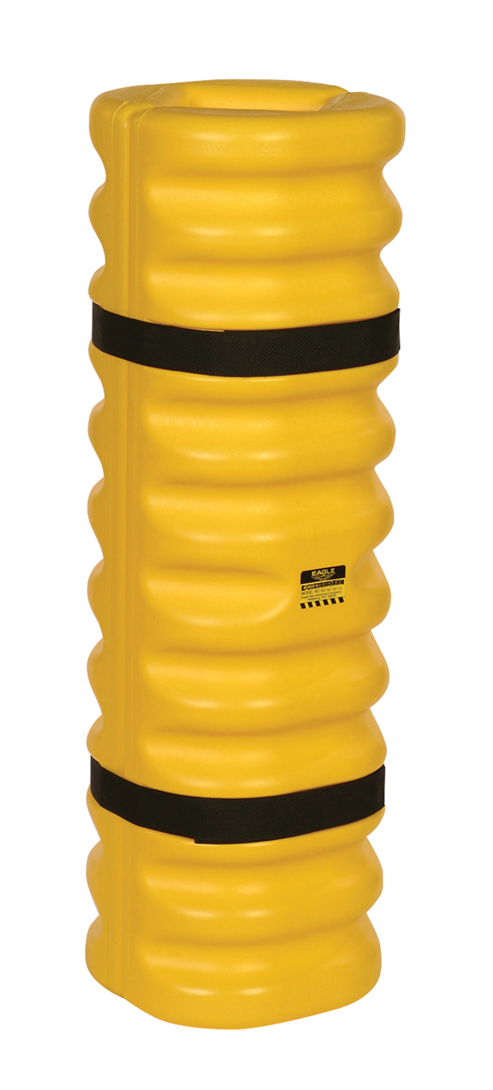 Eagle yellow column protector for 4- to 6-inch diamond or square columns, model 1704