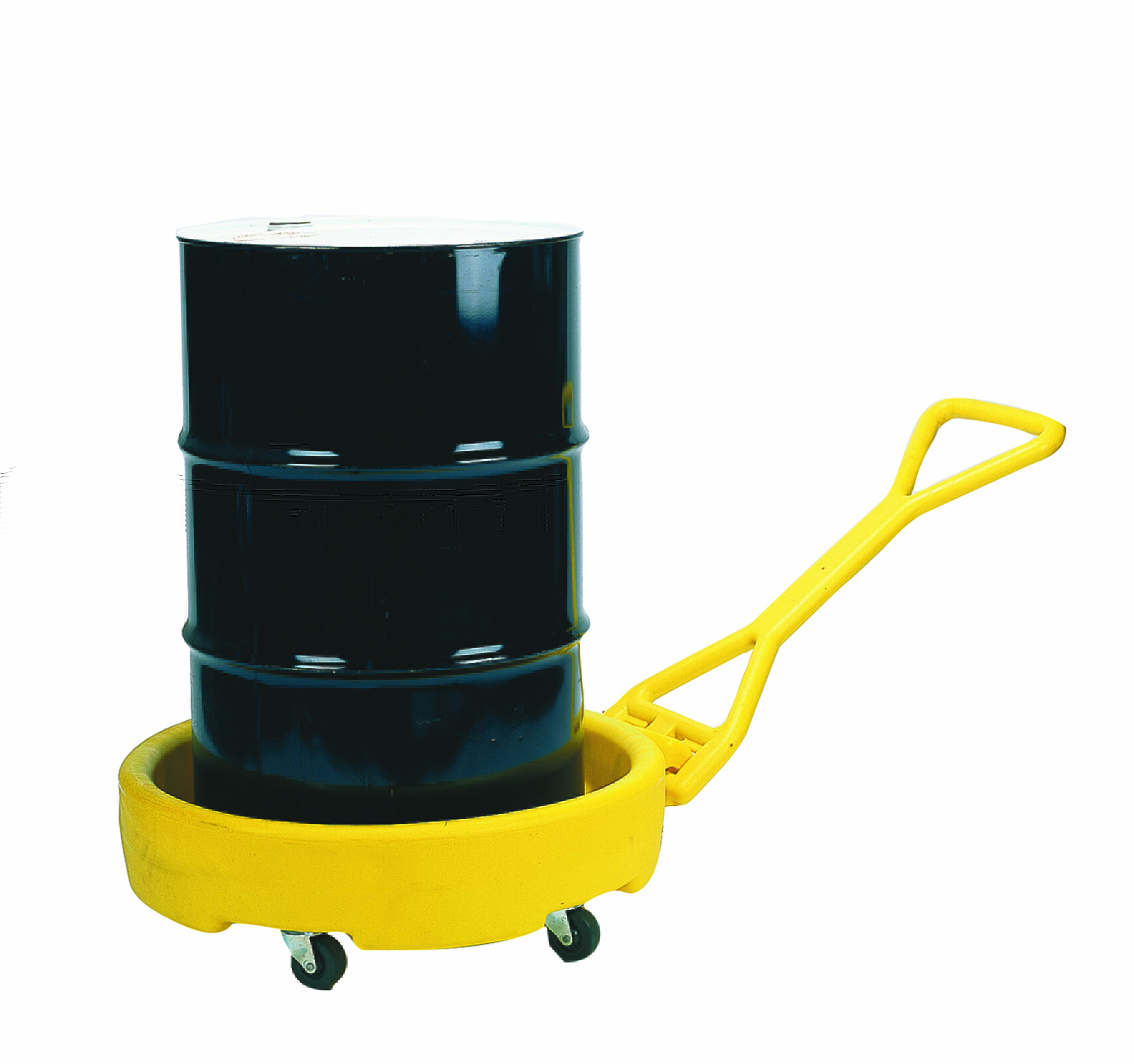 Drum dolly with handle
